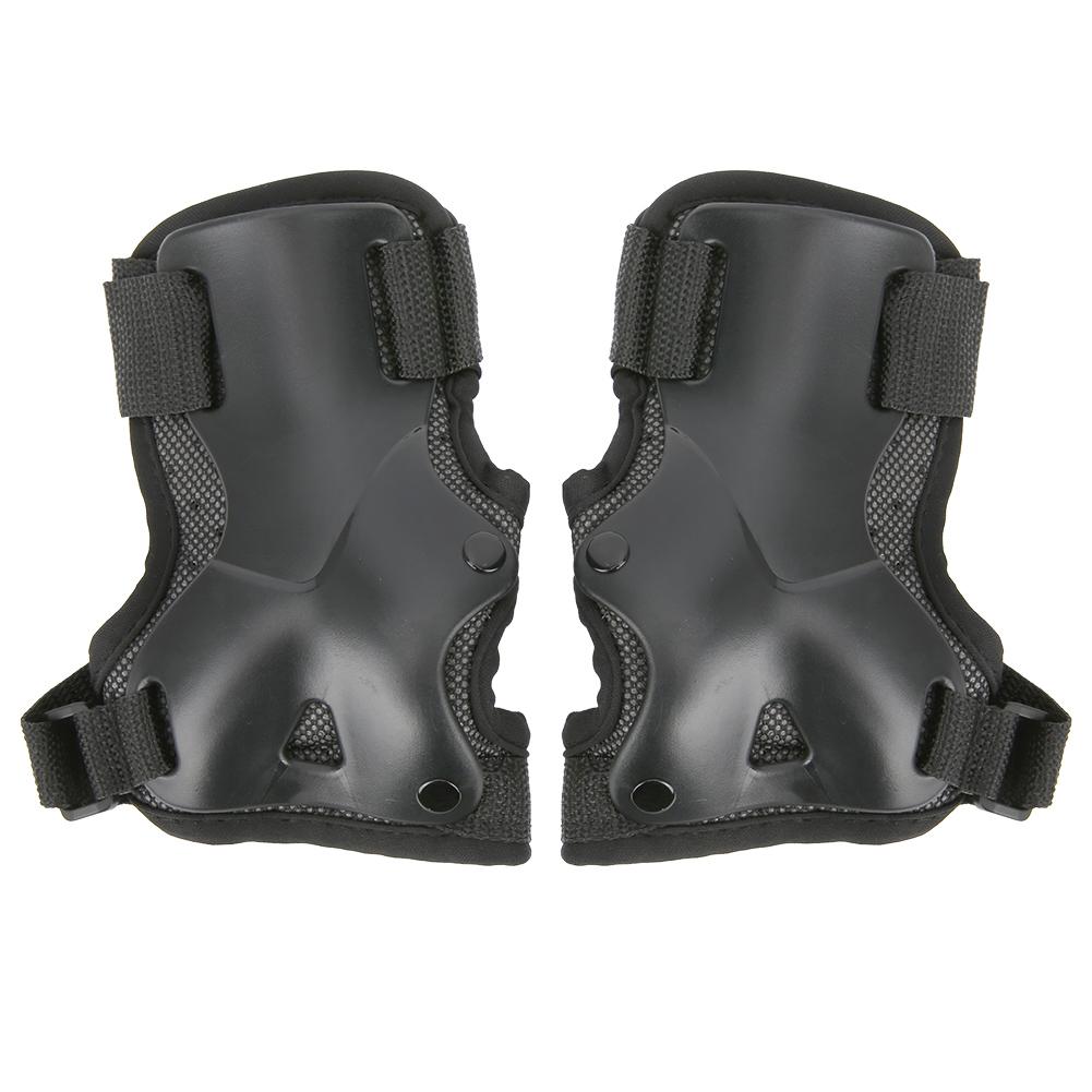 2Pcs Breathable Hand Wrist Protector Nylon Plastic for Roller Skating Skiing SnowboardingM