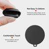 For DJI Osmo Action 6 PULUZ Silicone Lens Cap with Strap (Black)