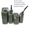5L/10L Gasoline Tank Iron Car Spare Fuel Tank New Gas Can  Outdoor