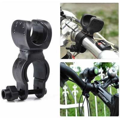 High Quality 360 Degree Swivel Bicycle Bike LED Flashlight Torch Clamp Bracket Clip Holder Clam J0A0