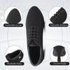 Women Black Oxford Cloth Modern Dballroom Dance Shoes Teachers Shoes Thin Heel 7CM