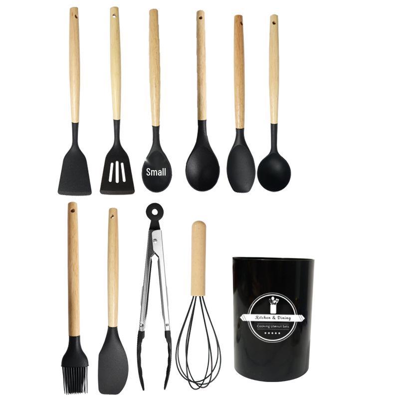 

13-Piece Non-Stick Silicone Kitchen Utensil Set - Includes Spatula and Ladle
