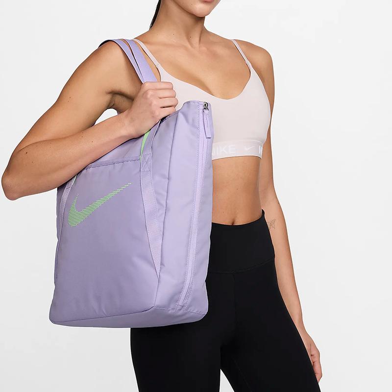 New Nike Fabric Tote Bag Shopping Bag Shoulder Bag Handbag Regular Women's Purple DR7217-512