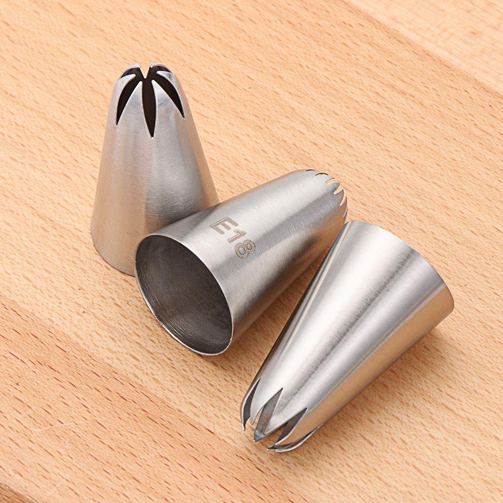 Steel Cupcake Pastry Tips Cream Nozzle Baking Mold Cake Decorating Tool Icing Piping Nozzles