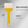 Nylon Bristle Art Brush with Wood Handle for Oil Painting