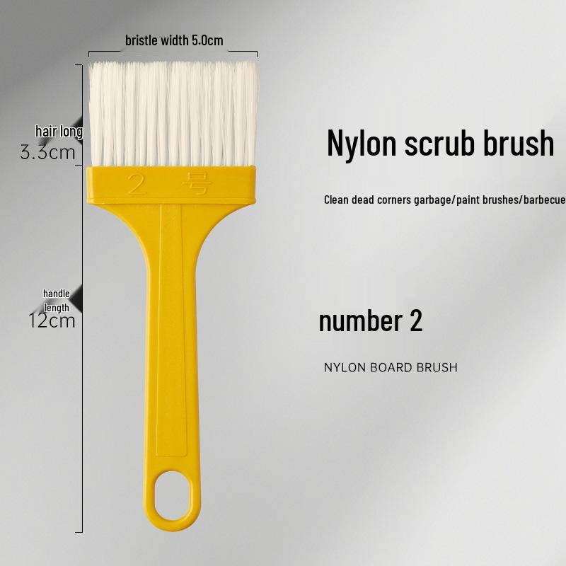 Nylon Bristle Art Brush with Wood Handle for Oil Painting