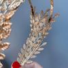 Greek Leaf Shape Hair Hoop Luxurious Model Show Tiaras Bride Styling Headwear