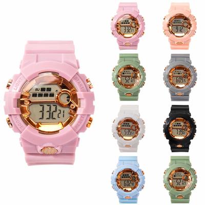Fashion Women’s Leather Band Electronic Watch – Stylish Digital Wristwatch For Ladies, Elegant Design, Ideal Gift For Birthday, , Daily Wear