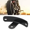 Garage Use Motorcycle Customization Curved Holder As Shown In The Figure Black Steel Material Easy Installation