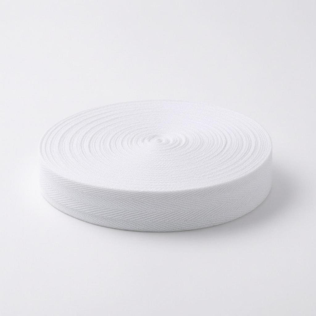 Cotton Herringbone Twill Tape Easy to Cut Firm