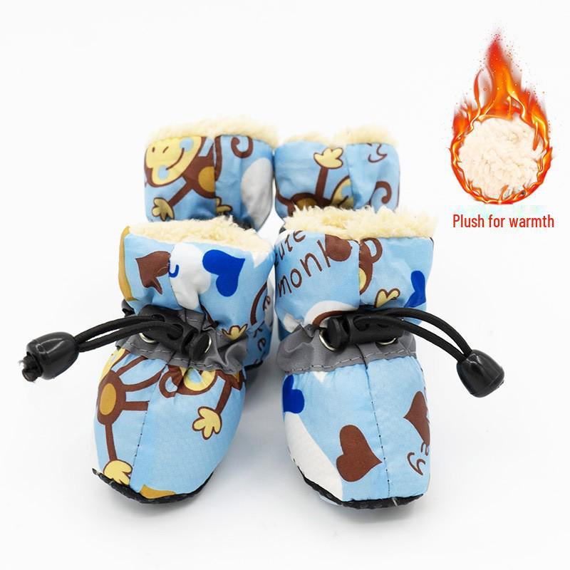 Protiskluzové měkké boty pro malé psy a kočky - Univerzální velikost