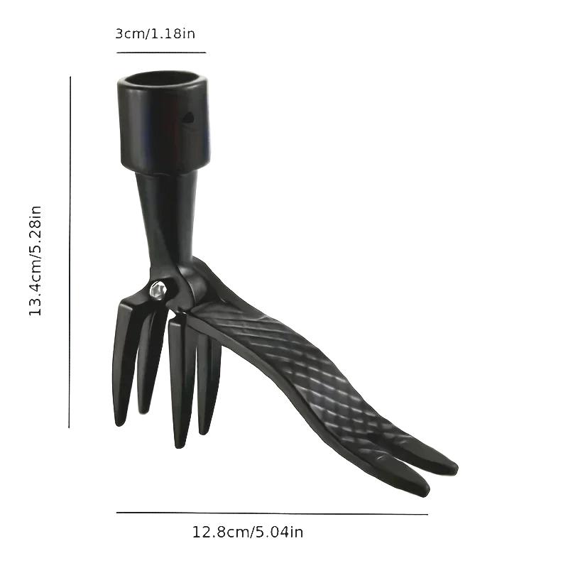 Stand Up Weed Puller Tool Weeding Head Replacement Manual Weed Remover Plastic Claw Weeder Root Remover Hand Tool For Outdoor