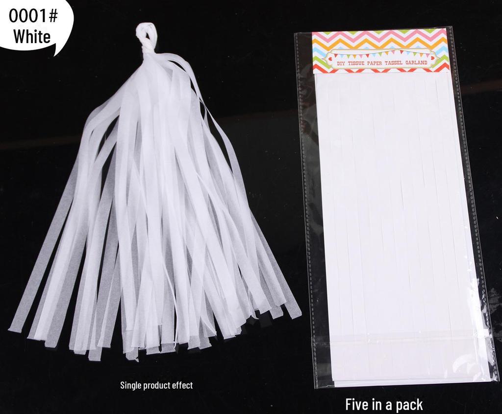 35cm Large Paper Tassel Balloon - Wedding & Party Decoration