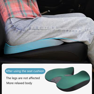 Cuscino Ergonomico per Sedile Auto Migliora la Pressione Allevia Morbido Postura Tessuto Cuscino Sedile per Lavoro E