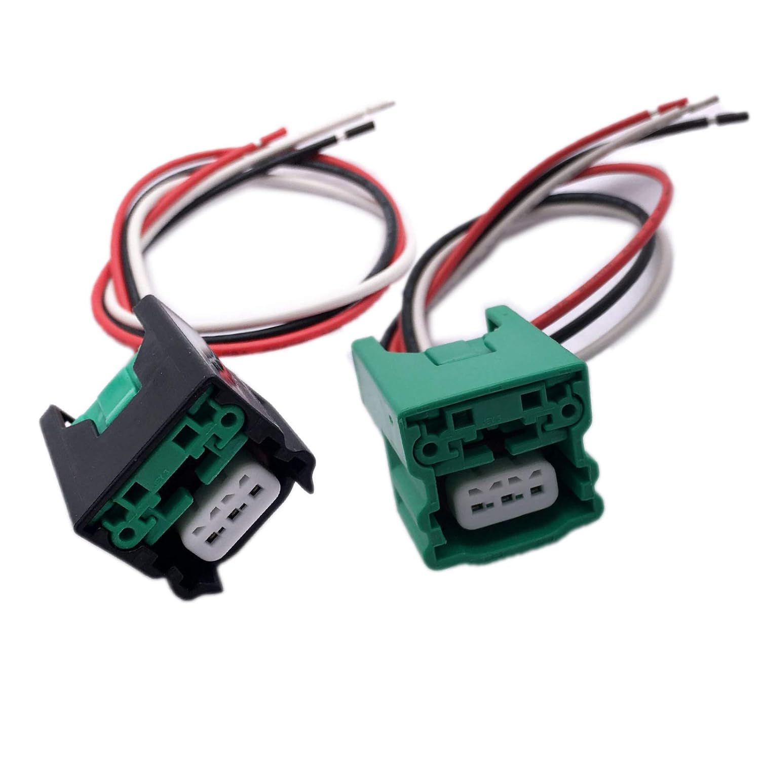 2PCS Connector Harness Plug Replacement Compatible with Nissan Infiniti Camshaft Position Crankshaft Sensor