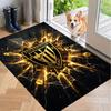 Soft Floor Carpet Athletic Bilbao Football Pattern Area Rug Decorative Mat For Home Room Decoration