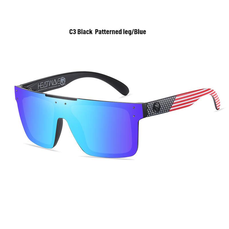 Lunettes de cyclisme de haute qualité pour sports de plein air, lunettes de soleil à film coloré avec protection UV
