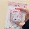 Pink Flower Puppy AirPods 1/1/1/1/1 Apple Earphone Case Pro/Pro1 Bluetooth Earphone Case