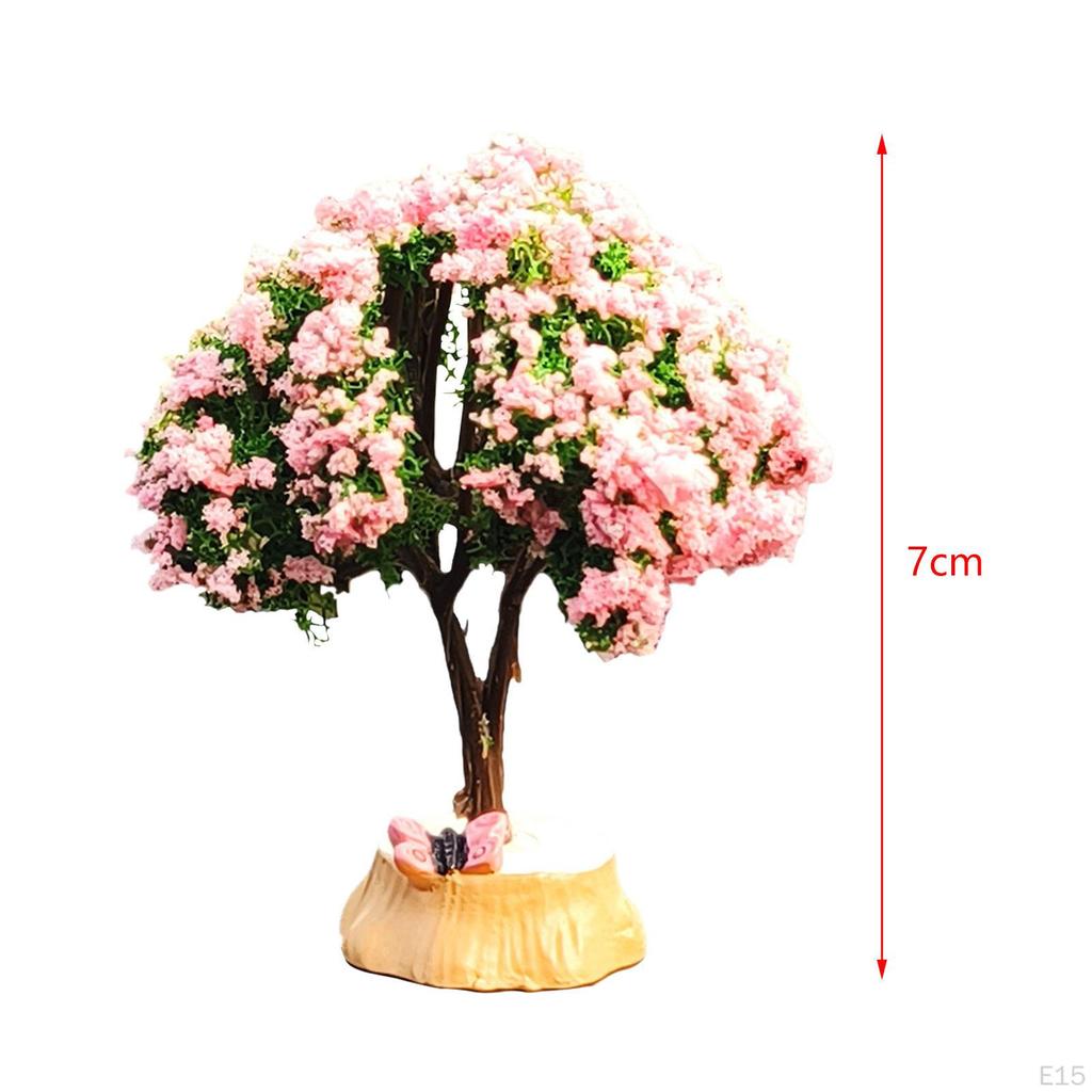 Artificial Bonsai Tree Car Dashboard Decor Model for Window