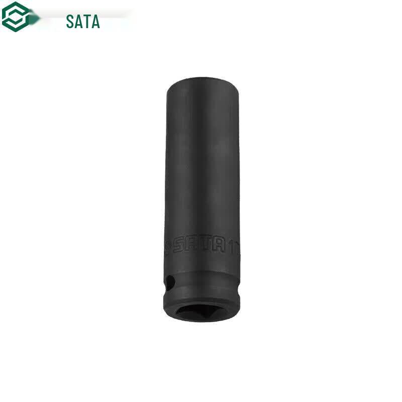 SATA 1/2-inch Hex Impact Long Socket 14mm