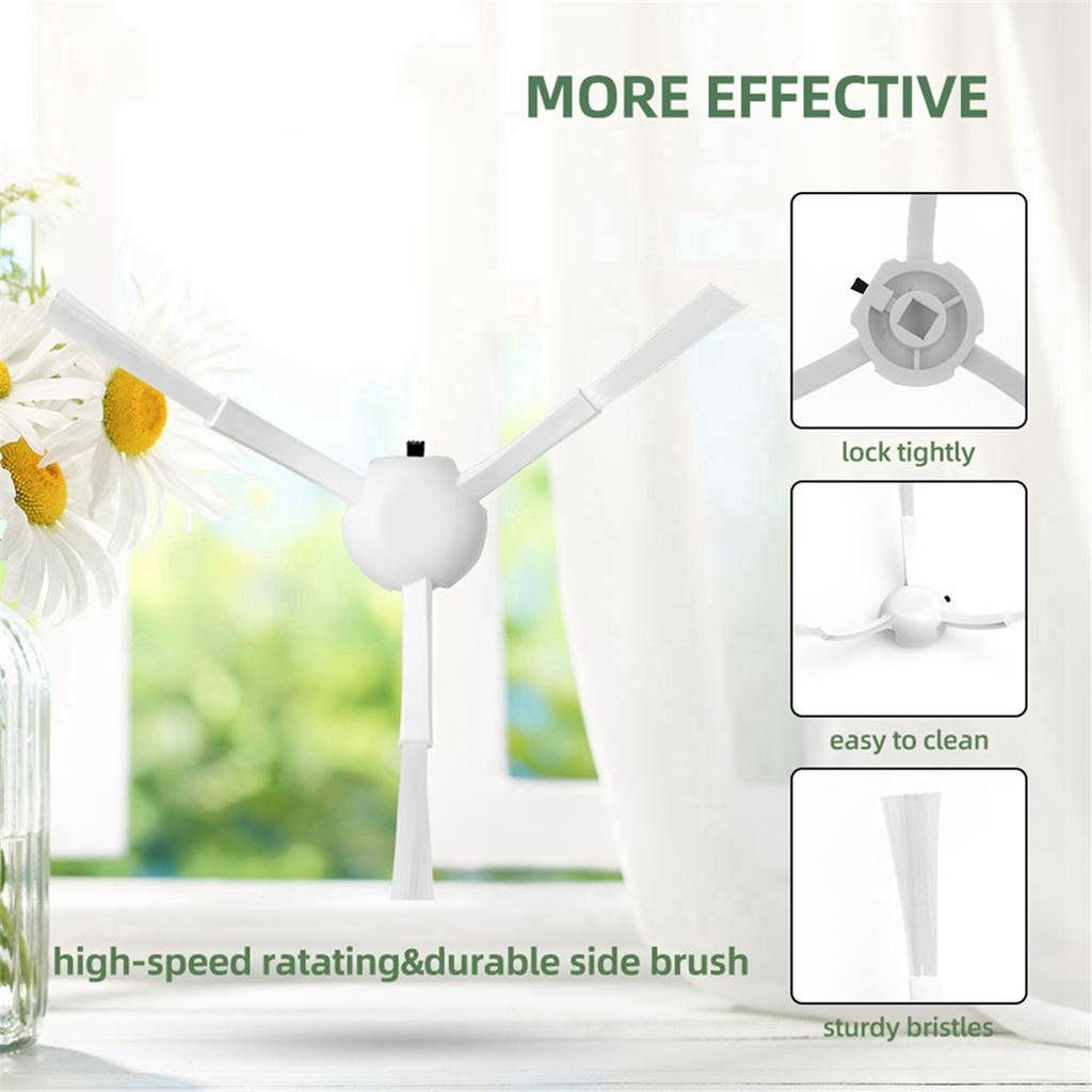Pro Xiaomi Mi Robotický vysavač Mijia 1C / 1T / 2C Dreame F9 / D9 / D9 Pro / D9 Max / L10 Pro / Z10 Hlavní boční kartáč Mop Hadr