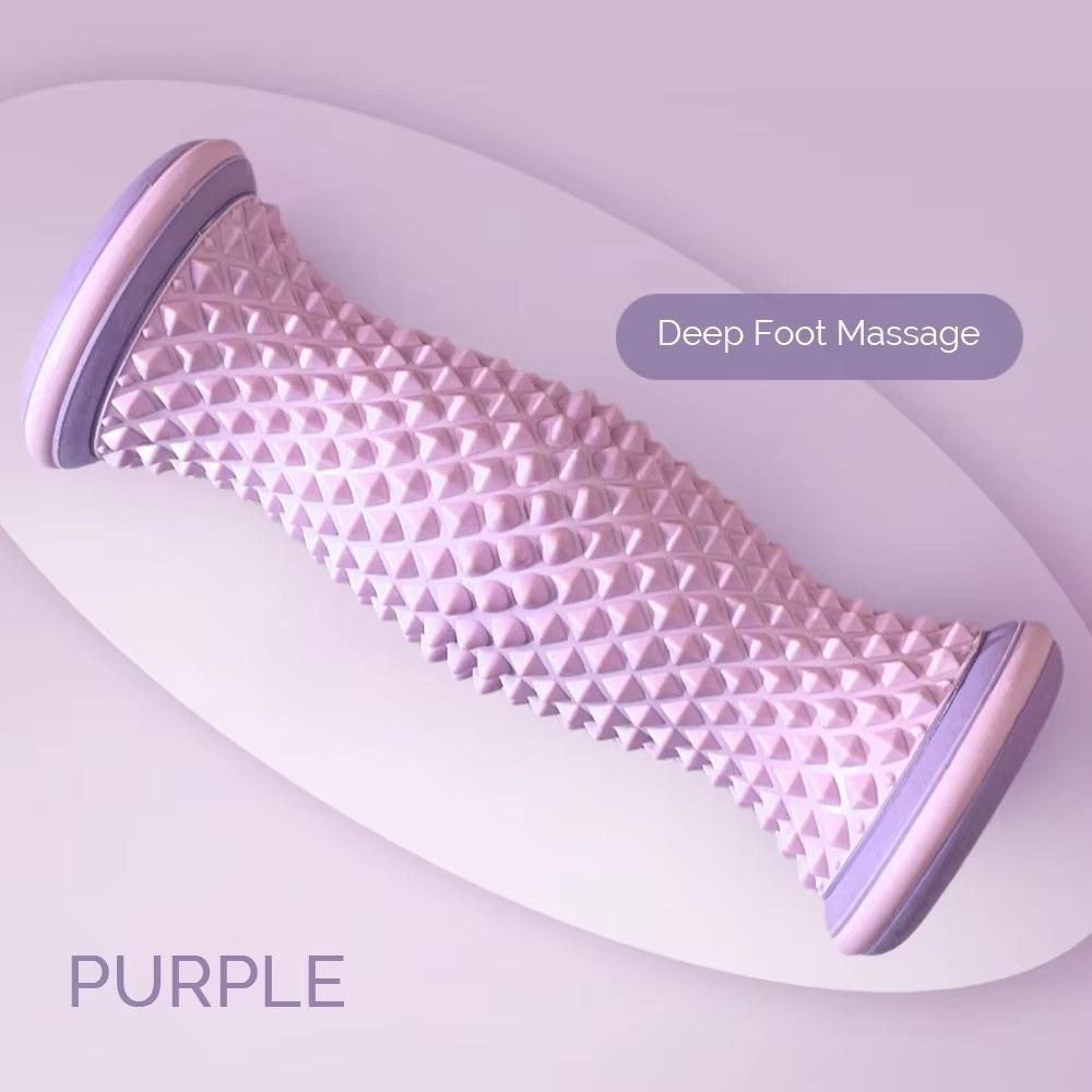 

Plantar Acupressure Foot Roller Feet Massage Foot Massager Relaxation Shiatsu Massager Home Use фіолетовий