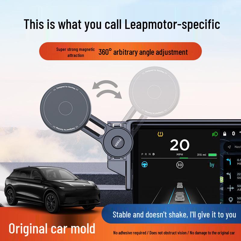 Leapmotor C11/C10 Magnetic Car Phone Holder - Magsafe Compatible