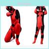 Sexy Cool Lady Deadpool Costume Spandex Women Red Fullbody Superhero Cosplay