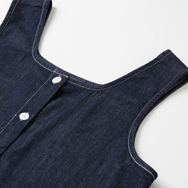 Chuyu Women's Vintage Denim Vest