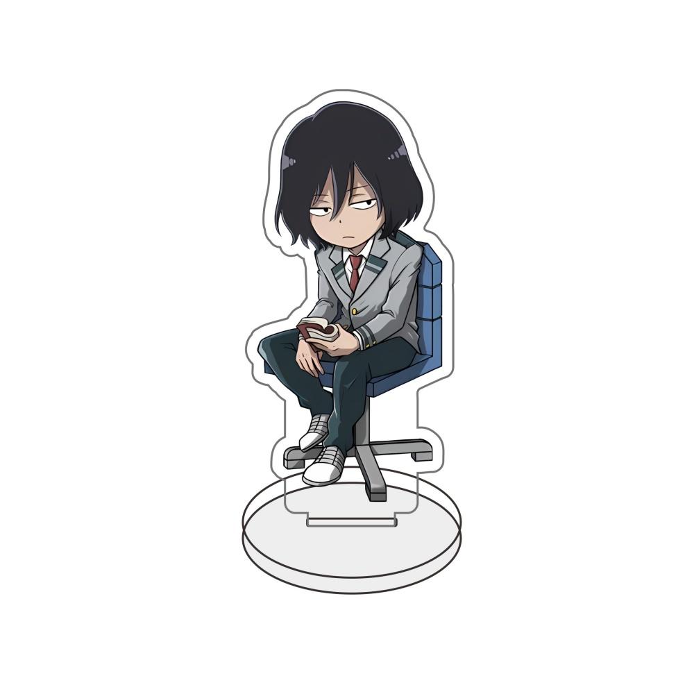 

My Hero Academia: Chibi Kawaii Anime Game Acrylic Stand Figure All Might Eraser Head 10cm Model Plate Desk Decor Keyring 10 cm