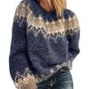 Women's Winter Casual Loose Mohair Chunky Knit Sweater