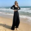 High Waist Women Pants Straight Wide Loose Fit Leg