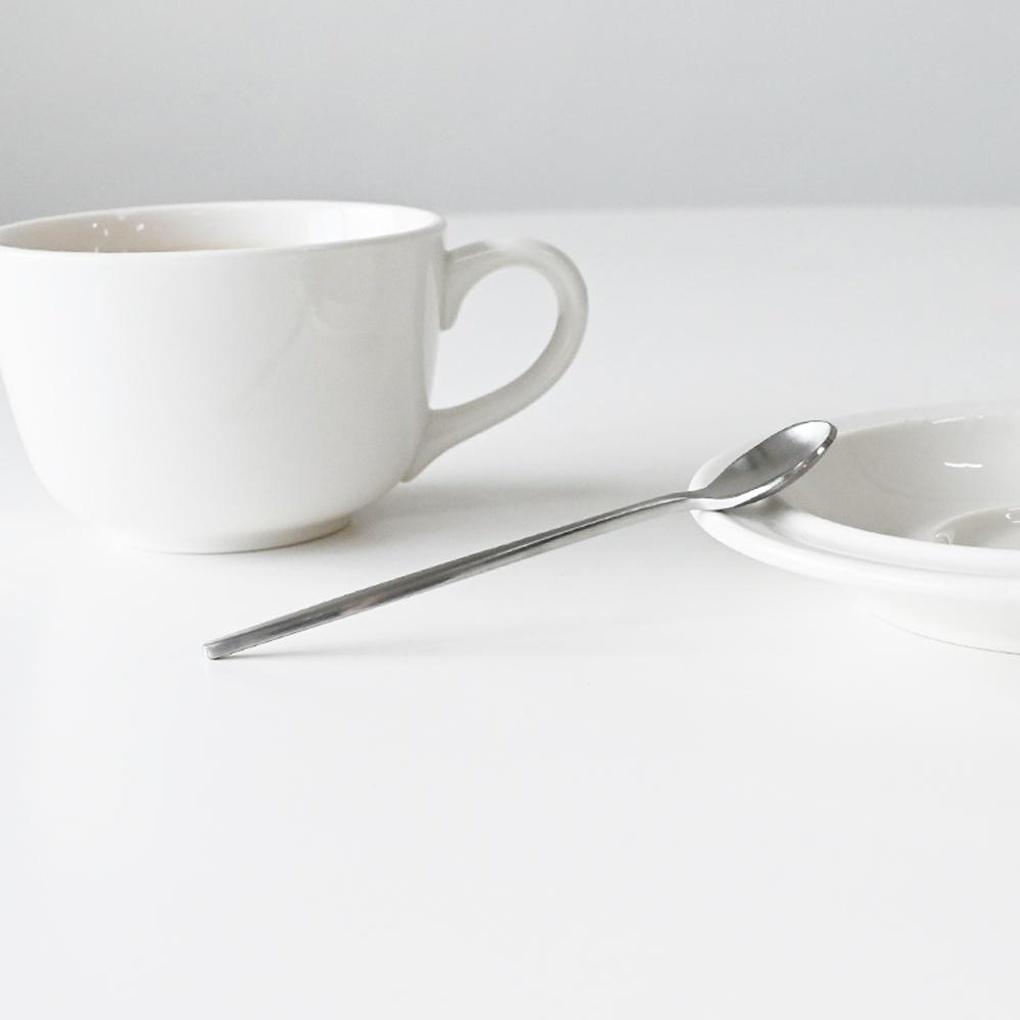 Avella Matte Stainless Steel Mini Teaspoon Silver