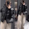 Down cotton vest women's autumn and winter short hooded new loose small vest vest vest jacket