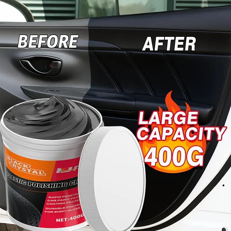 400g car wheel hub repair wax, suitable for tire and interior protection, scratch resistance, dashboard and lining care,