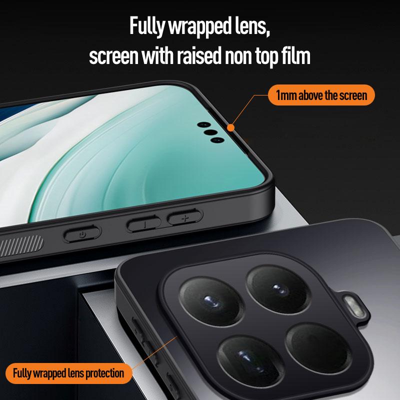 Shockproof Armor AG Frosted Case for Xiaomi 15T Pro 14T/13T Ultra 17 Pro Max 5G Camera Protection Matte Hard Bumper Phone Cover