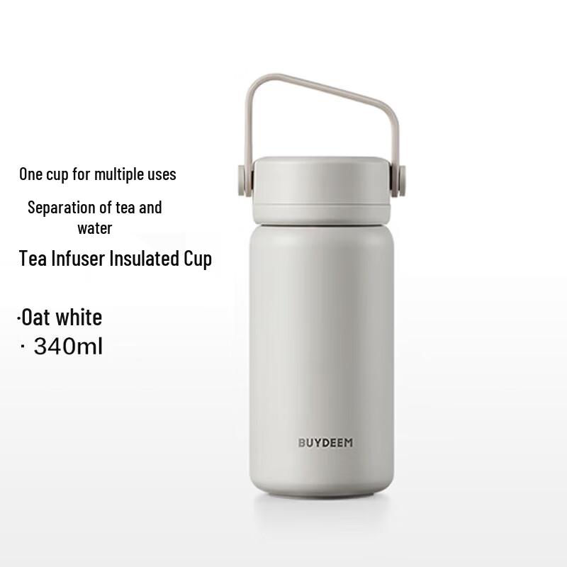 Buydeem 340ml Tea Infuser Insulated Mug