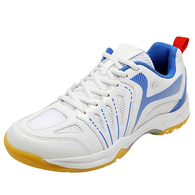 New badminton shoes couple sports professional competition training shoes breathable lightweight student tennis table tennis shoes