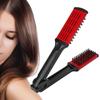 Heat Resistant Straightening Comb Hollow Breathable Design Double Sided Brush For Home