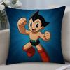 Anime Astro Boy Cushion Cover Cushion Covers Natural Linen Breathable Sofa Bedroom Decor Pillowcase