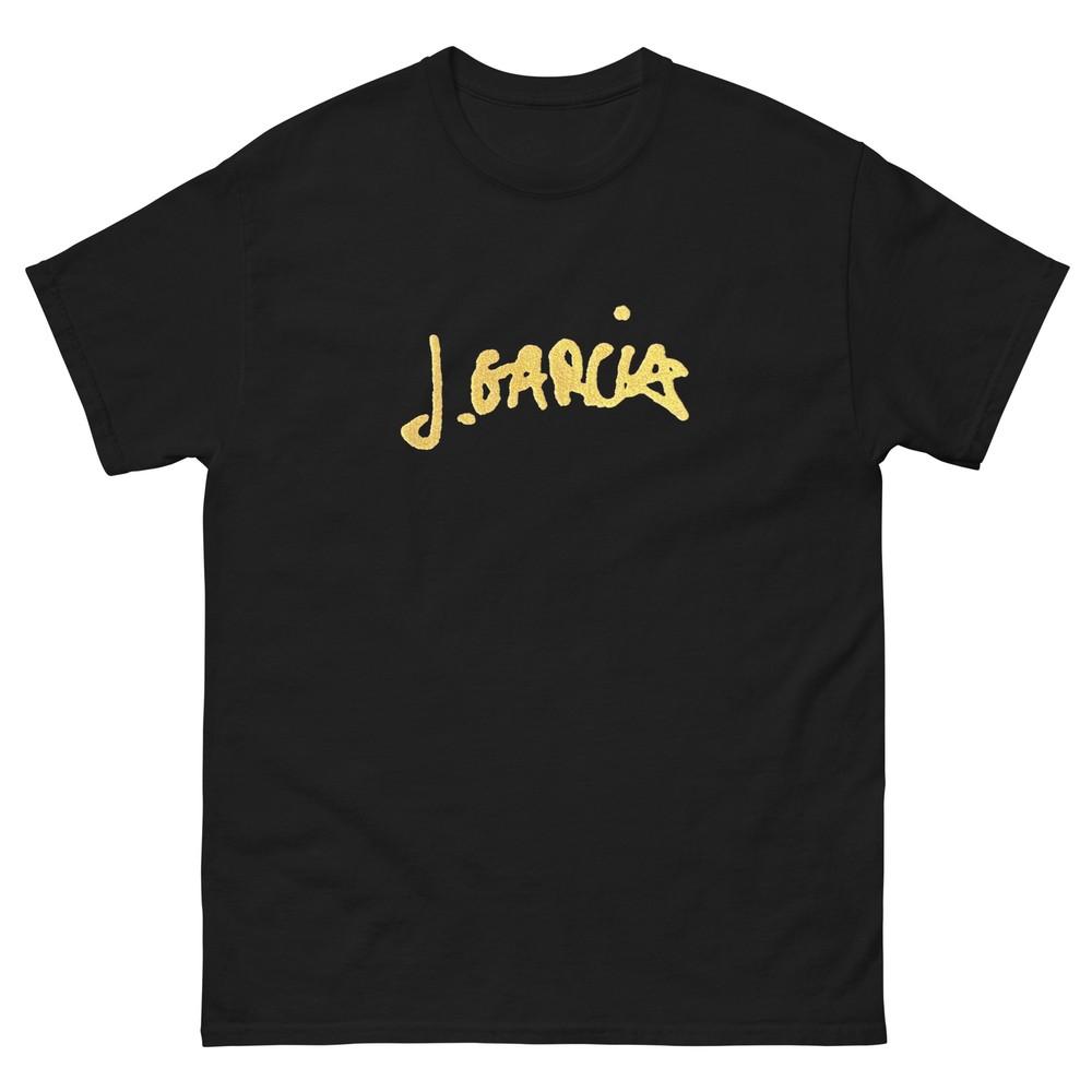 Jerry Garcia Autograph Garcia Signature Unisex classic tee S5X Multiple Colors Unisex T-Shirt XL
