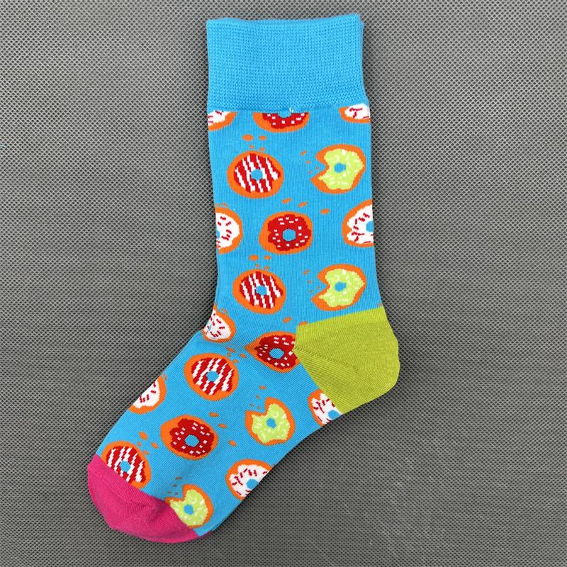 Happy Socks Women's Unisex Combed Cotton Sock Cherry Strawberry