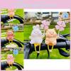 Cute Bunny Windmill Plush Car Decoration Creative Cartoon Small Gift Bulk