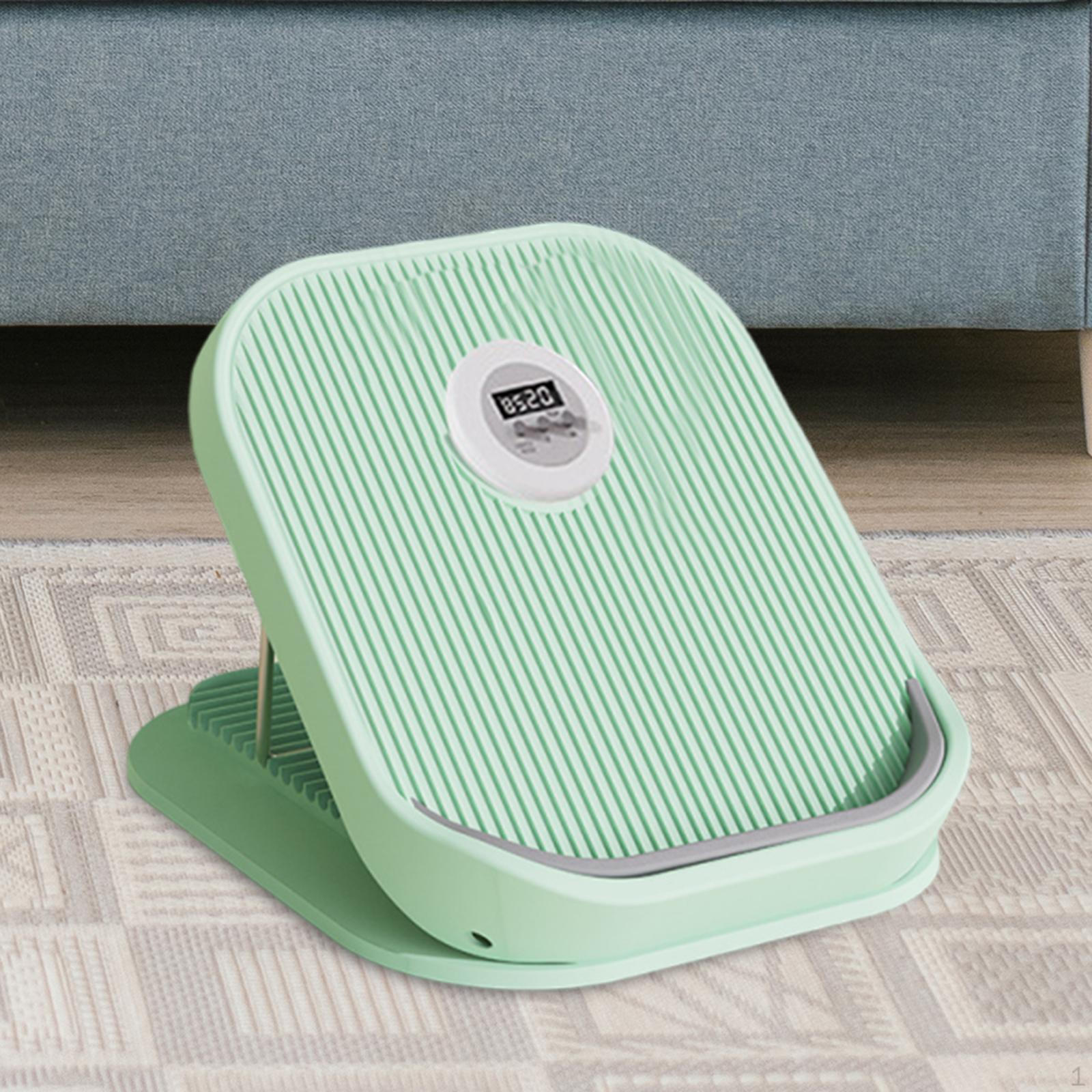 

Наклонная доска для растяжки икр 12 уровней регулируемого наклона с таймером для домашнего спортзала зелёный