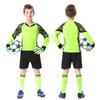 Kids Goalkeeper Uniform Boys Goalkeeper Jersey Doorkeepers Long Sleeve Sponge Protective Football Uniform For Children's