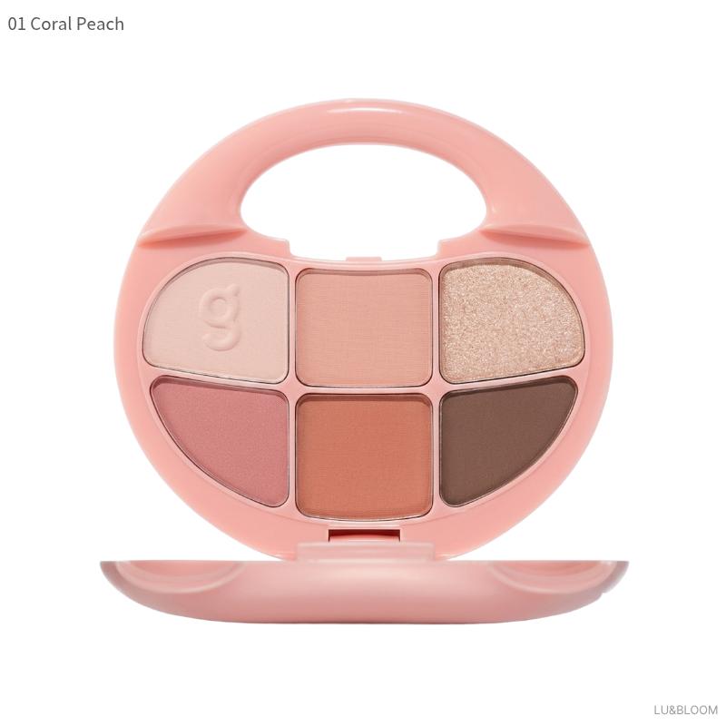 

colorgram Pin Point Eye Palette 3.8g (May 2026 New Release) (+Free gift) 01 Coral Peach