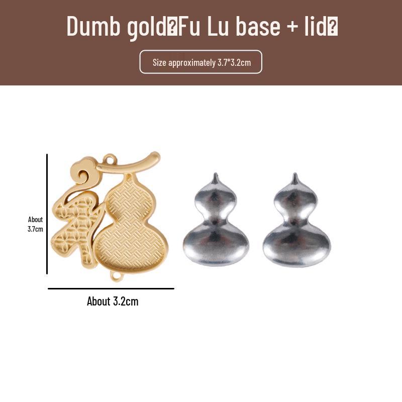 Song Brocade DIY Jewelry & Accessories Set: Necklace, Car Pendant, Earrings, Brooch, Hair Clip, Rope, Handmade Gift Materials.