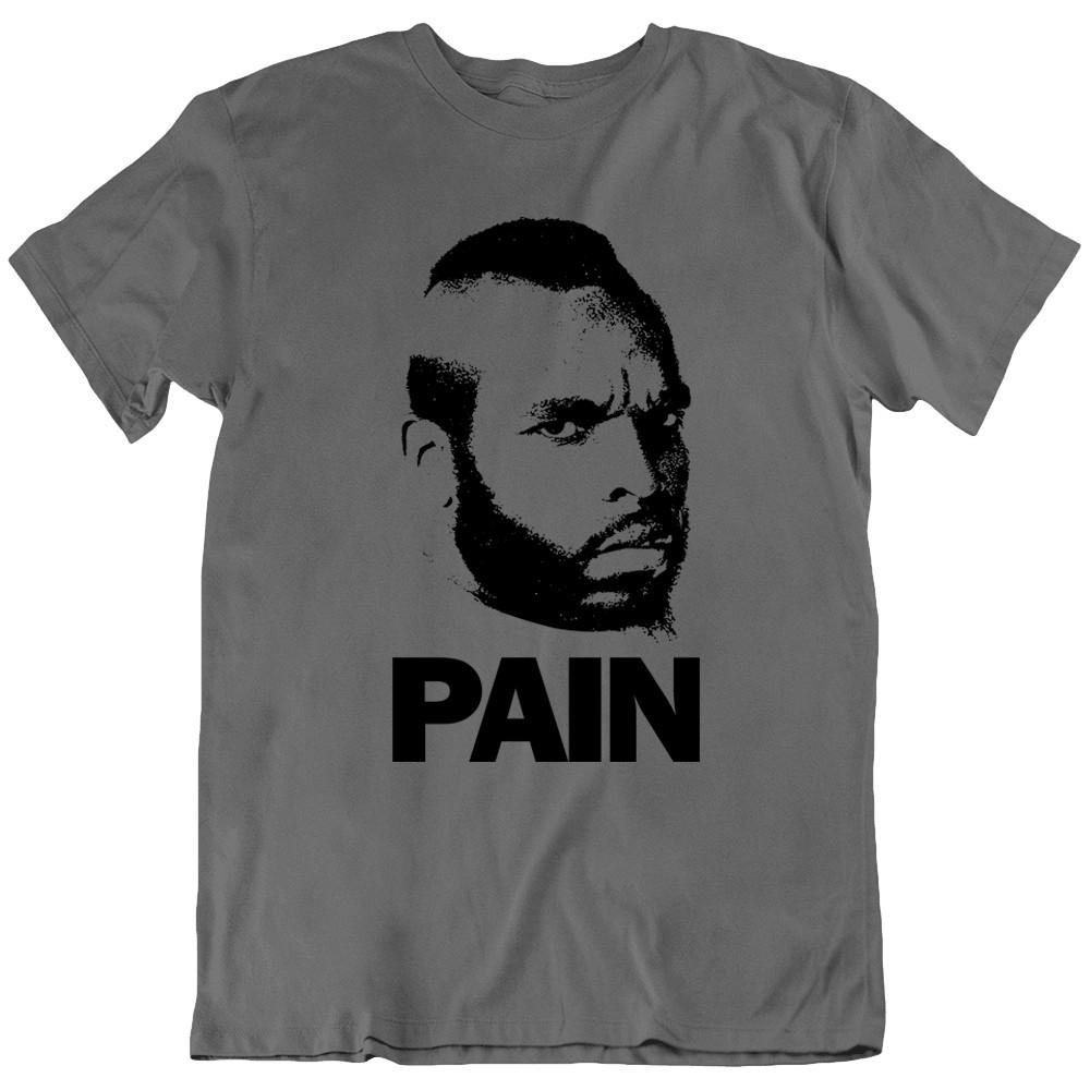 Clubber Lang Pain Mr T Southside Slugger Rocky Movie Boxing T Shirt Tee Gift New