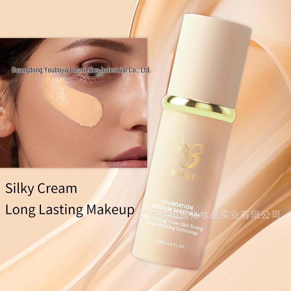 BARUBT 4-in-1 Temperature-Adjusting Foundation Cream 40g – Lightweight, Natural Tone Concealer & Makeup Liquid.