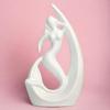 Mermaid Shape Ceramic Home Decor Figurine| Office or Living Room Showpiece Artifact for TV Unit Centre Table